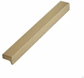 Zawiasy, okucia i inne akcesoria - Uchwyt meblowy podłużny Elan 160 Złoty Szczotkowany - miniaturka - grafika 1