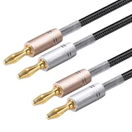 Kable - Ugreen kabel głośnikowy dwukanałowy z wtykiem bananowym (AV152 50536) - miniaturka - grafika 1