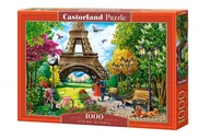 Puzzle - Puzzle 1000 Spring in Paris CASTOR - Castorland - miniaturka - grafika 1