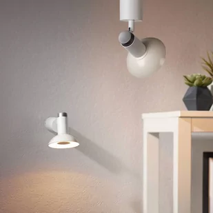 Paulmann Runa lampa sufitowa, biała/szara - Lampy sufitowe - miniaturka - grafika 1