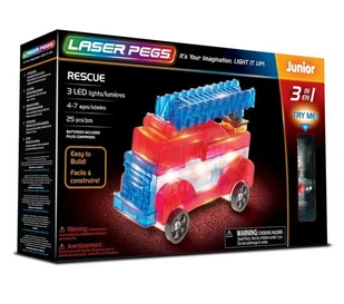 Laser Pegs 3 in 1 Rescue - Klocki - miniaturka - grafika 1