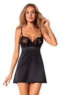 Piżamy damskie - Obsessive Serena Love Koszulka i stringi - miniaturka - grafika 1