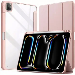 Etui Hard Crystal do iPad Pro 11 Gen. 5 2024 Różowe - Etui do tabletów - miniaturka - grafika 1