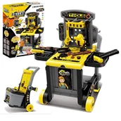 Mały majsterkowicz - LUXMA DUŻY WARSZTAT Z NARZĘDZIAMI KUFEREK WÓZEK 928 008-928 - miniaturka - grafika 1