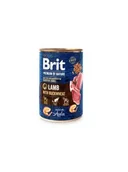 Mokra karma dla psów - Brit Premium By Nature Puszka Jagnięcina z Gryką 400g - miniaturka - grafika 1