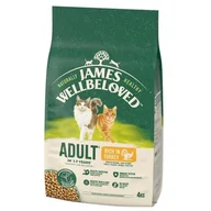 Sucha karma dla kotów - Karma dla kota JAMES WELLBELOVED Adult Monobiałkowa z indykiem 4 kg - miniaturka - grafika 1