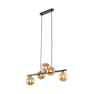 Przytulna, brązowa lampa wisząca nad stół TK 6105 z serii ESTERA BROWN - Lampy sufitowe - miniaturka - grafika 2