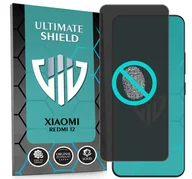 Szkła hartowane na telefon - NAJLEPSZE SZKŁO 5D PEŁNE DO XIAOMI REDMI 12 SZKIEŁKO NIETŁUKĄCE ORYGINAŁ - miniaturka - grafika 1