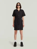 Sukienki - G-Star Sukienka w kolorze czarnym - miniaturka - grafika 1