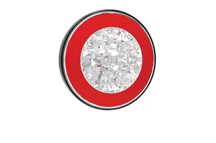 Lampa LED cofania 2 funkcje okrągła (FT112) - Oświetlenie samochodowe - akcesoria - miniaturka - grafika 1