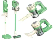 Zabawy w naśladowanie dorosłych - PIONOWY ODKURZACZ Dla Dzieci INTERAKTYWNY BEZPRZEWODOWY + STOJAK i Końcówki - miniaturka - grafika 1