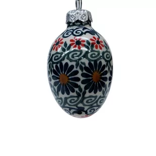 Ceramiczna pisanka mała Ceramika Bolesławiec - Wielkanoc - miniaturka - grafika 1