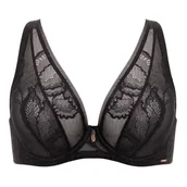 Biustonosze - Biustonosz Alles ETHER M Bralette czarny 85C - miniaturka - grafika 1