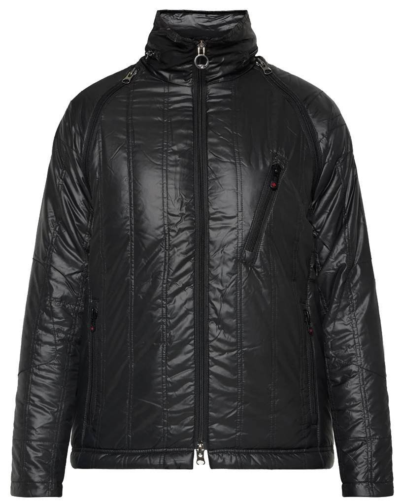 Kurtka zimowa męska Wellensteyn pikowana puch naturalny z kapturem r. L