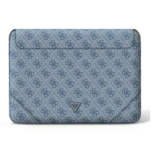 Guess Sleeve GUCS16P4TB 16" niebieski /blue 4G Uptown Triangle logo GUE001834-0 - Torby na laptopy - miniaturka - grafika 2