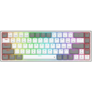REDRAGON Castor Pro K631RGB Biały K631RGB-PRO-WG - Klawiatury - miniaturka - grafika 1