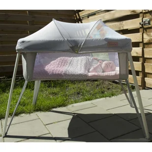 Soozly  Łóżeczko turystyczne z moskitierą Szary 64655 - Łóżeczka i kojce - miniaturka - grafika 9