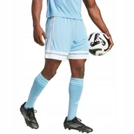 Spodenki męskie - Spodenki Męskie Adidas Squadra 25 Błękitne Jh3407 2Xl - miniaturka - grafika 1