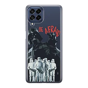ERT GROUP etui na telefon Samsung M53 5G, case oryginalny i oficjalnie licencjonowany przez Star Wars, wzór Darth Vader 018, optymalnie dopasowane, plecki z TPU częściowo przeźroczyste - Etui i futerały do telefonów - miniaturka - grafika 1