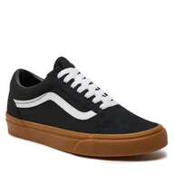 Trampki damskie - Tenisówki Vans Old Skool VN000CR5B9M1 Black/Gum - miniaturka - grafika 1
