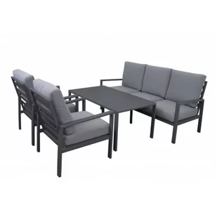 MORISS - aluminiowy zestaw ogrodowy - Meble ogrodowe - miniaturka - grafika 1