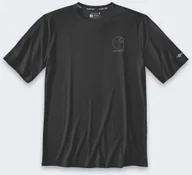 Koszulki męskie - Koszulka Sun Defender Lightweight Logo SS Black - miniaturka - grafika 1