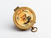 Figurki dekoracyjne - Sparks of Time kompas SIR Lord kelwinów II, metalu, z brązu, 6 x 6.7 x 3.5 cm 720 - miniaturka - grafika 1