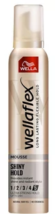 Wella Wellaflex Shiny Hold, pianka do włosów, 200ml - Kosmetyki do stylizacji włosów - miniaturka - grafika 1