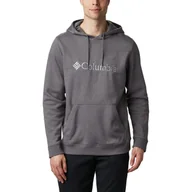 Odzież trekkingowa damska - Bluza Trekkingowa z kapturem Męska Columbia CSC Basic Logo II Hoodie - miniaturka - grafika 1