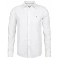 Koszule męskie - Koszula męska CALVIN KLEIN OXFORD SHIRT WHITE J30J315663 101 2XL - miniaturka - grafika 1