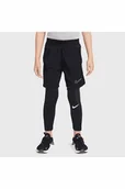 Spodnie i spodenki dla chłopców - Legginsy dla małych dzieci Nike Dri-FIT Pro - Czerń - miniaturka - grafika 1