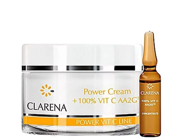 Clarena Power Cream 100% Vit C Krem Z Witaminą C
