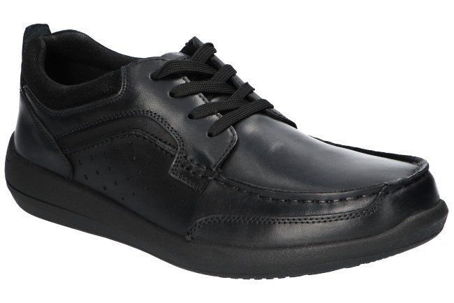 AMERICAN CLUB CY138 ELEGANCKIE SOLIDNE MODNE BUTY SKÓRZANE PÓŁBUTY MĘSKIE BK 44