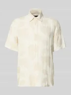 Koszule męskie - Koszula casualowa o kroju regular fit z mieszanki wiskozy model ‘Klampo’ - miniaturka - grafika 1