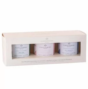 PLANTES&PARFUMS PROVENCE ZESTAW 3 Świec zapachowych perfumowanych - kolekcja Fall/Winter - Coppery Softness - Golden Wood - Silvery Night 900253 - Świece - miniaturka - grafika 1