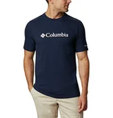Koszulki męskie - Columbia Columbia Męska Csc Basic Logo z krótkim rękawem CSC Basic Logo Koszulka z krótkim rękawem Collegiate Navy, White L 1680053 - miniaturka - grafika 1
