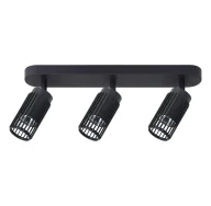 Lampy sufitowe - Potrójny czarny plafon - 9X K357 K9-T54 - miniaturka - grafika 1