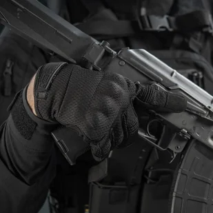 M-Tac - Rękawice taktyczne A30 - Czarne - 90314102 - Odzież taktyczna i umundurowanie - miniaturka - grafika 7