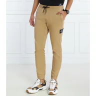 Spodnie męskie - CALVIN KLEIN JEANS Spodnie jogger | Skinny fit - miniaturka - grafika 1