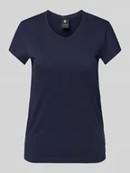 Koszulki i topy damskie - T-shirt z wyhaftowanym logo model ‘Eyben’ - miniaturka - grafika 1