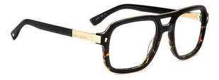 Okulary korekcyjne Dsquared2 D2 0087 WR7 - Okulary korekcyjne, oprawki, szkła - miniaturka - grafika 2