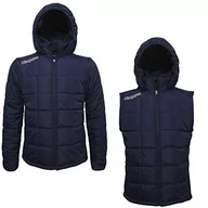 Kurtki męskie - Kappa Męska kurtka Kappa4soccer Waples, Blue Marine, XXL - miniaturka - grafika 1