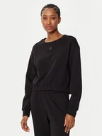 Bluzy damskie - Armani Exchange Bluza XW000086 AF10172 UC001 Czarny Regular Fit - miniaturka - grafika 1