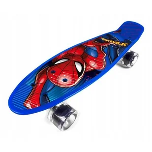 Deskorolka Fiszka Spider-man Dla Dzieci Lekka - Deskorolki - miniaturka - grafika 1