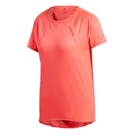 Koszulki i topy damskie - Koszulka damska adidas  Heat.RDY pink XS - miniaturka - grafika 1