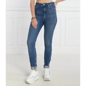 Spodnie damskie - Karl Lagerfeld Jeansy | Skinny fit | denim - miniaturka - grafika 1