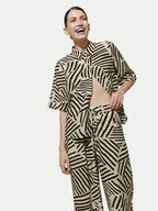 Koszule damskie - Vila Koszula Sasja 14102850 Beżowy Loose Fit - miniaturka - grafika 1