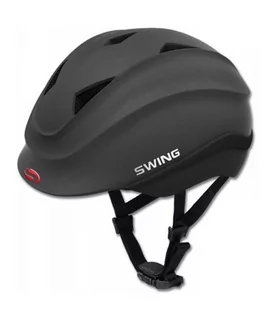 Waldhausen Kask SWING K4 pro black matt - Kaski rowerowe - miniaturka - grafika 1
