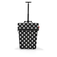 Torby i wózki na zakupy - Wózek Trolley M Frame, Dots White, 43 L, Reisenthel - miniaturka - grafika 1