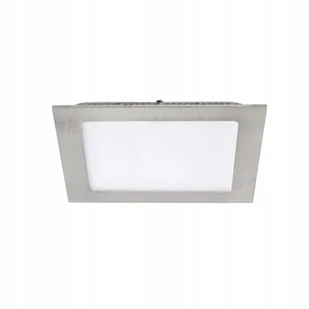 Lampa oprawa wpuszczana panel Led kwadratowy srebrny wodoodporny Kanlux - Oprawy, klosze i abażury - miniaturka - grafika 1